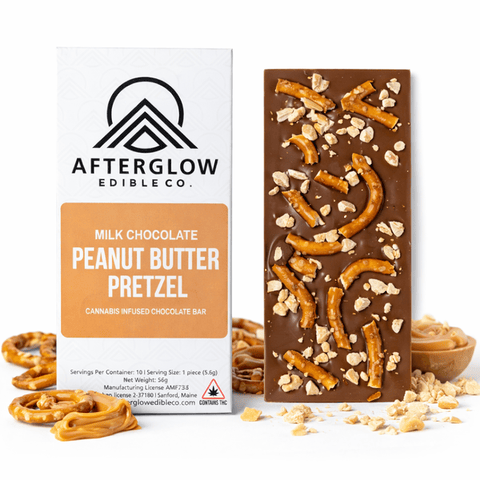 100MG Chocolate Bar | Peanut Butter Pretzel