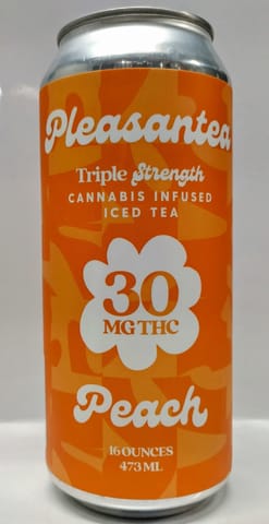 Pleasantea | THC Tea | Peach | 30mg