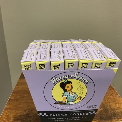 Blazy Susan King Size Purple Cones 3 Pack