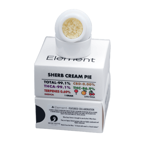 Live THCA- Sherb Cream Pie