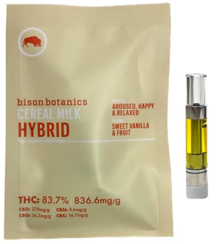 Cereal Milk -1g vape cart