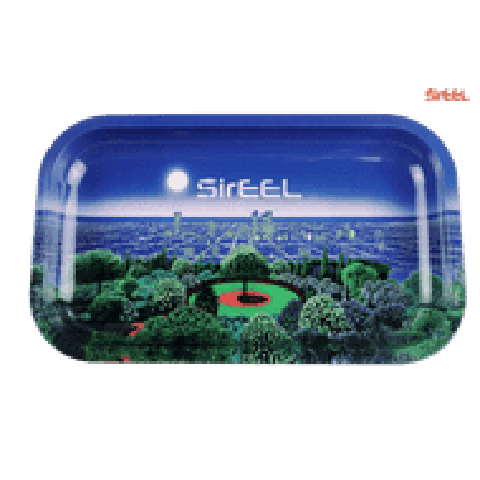 11" x 7" Skyline Garden Rolling Tray