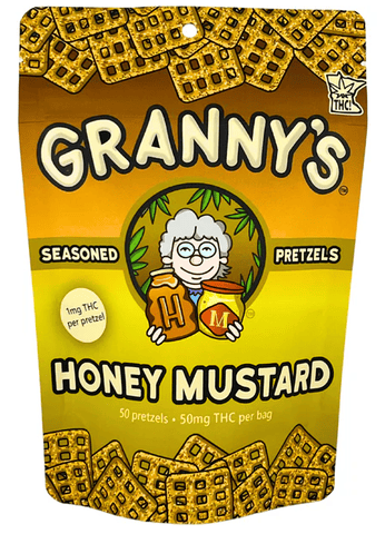 Grannys | Pretzel | Honey Mustard | 50x1mg