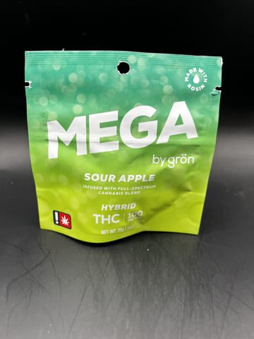 Grön | 100MG | Sour Apple (Hybrid) MEGA Pearl