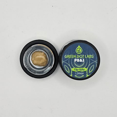 Green Dot | PB&J | H | Live Rosin Badder | 1G