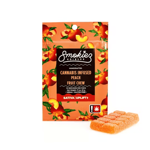 Smokiez - Sweet Peach (100mg Scored-Single Fruit Chew)
