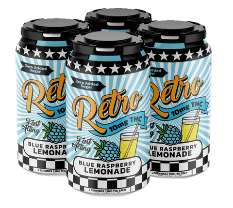Retro- Blue Raspberry Lemonade