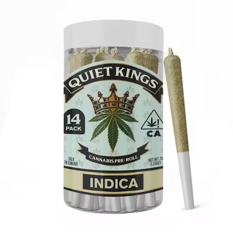 Quiet Kings | Rainbow Runtz (I) | .5g x 14 Preroll Joints
