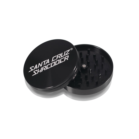 Large 4-Piece Shredder - Black