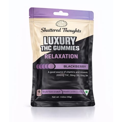 SHATTERED THOUGHTS | BLACKBERRY RELAXATION | GUMMY | 200MG