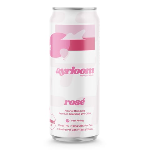 Rose 12oz Beverage 10THC:10CBC