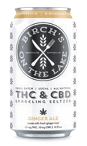 Ginger Ale Seltzer (10mg THC + 15mg CBD)