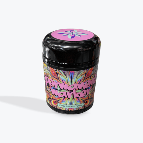 (REC) 1/2 OZ Big Bud Jars - Permanent Marker