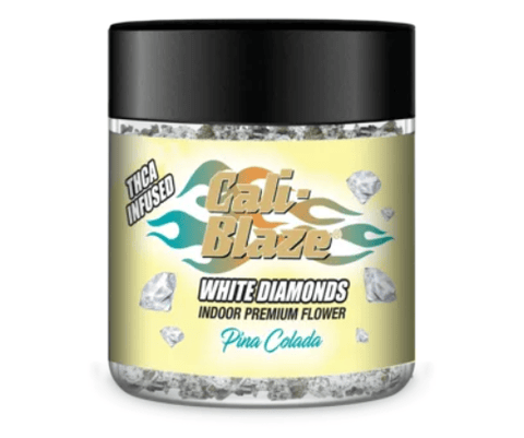 Cali-Blaze - Pina Colada White Diamonds THCA Infused 3.5g - Sativa