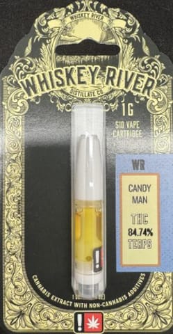 Whiskey River | Candy Man | 1G | Flavored Distillate | Cartridge
