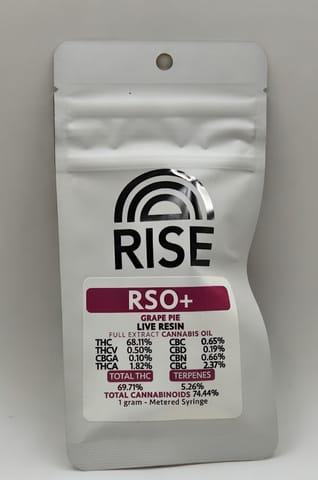 Rise | RSO+ | Grape Pie 1g