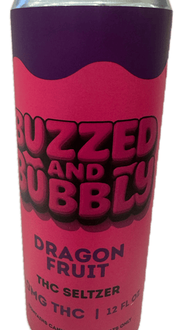 Coastal Remedies - Buzzed and Bubbly Seltzer - Dragon Fruit - 10mg