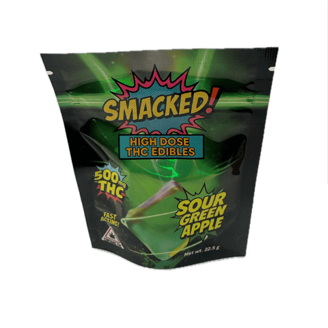 Coastal Remedies - Smacked Gummies - Sour Green Apple 500mg