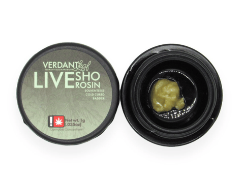 Garlic Banana Live Rosin 1G Dab (Verdant Leaf)