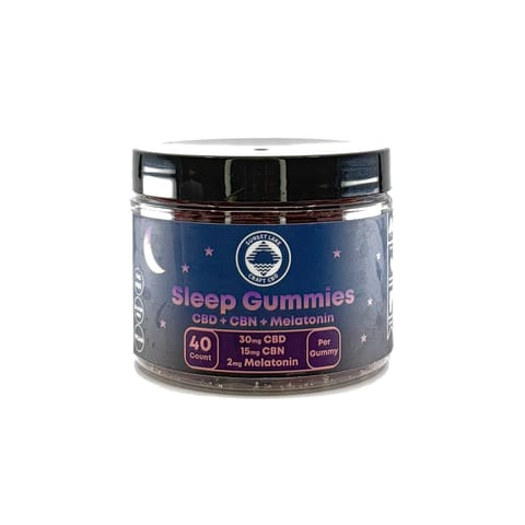 Sleep Gummies, CBD, CBN, Melatonin