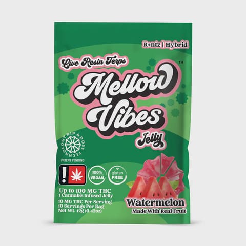 Watermelon 100mg Jelly (Mellow Vibes)