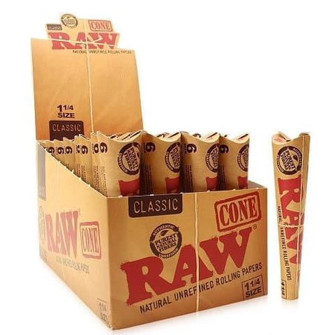RAW Cone | 1 1/4 | 6 Pack
