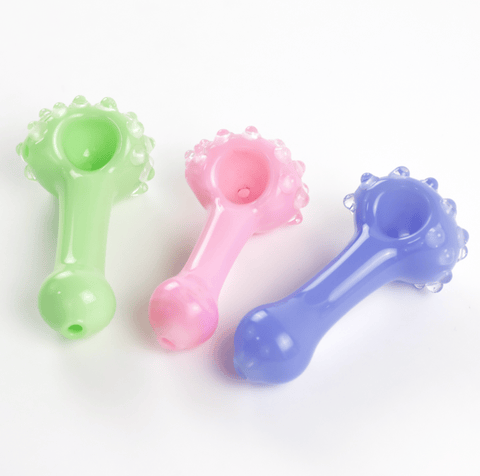 3" Slime Pipe w/ bubbles in the bowl [Assorted Colors]]