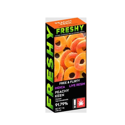 Peachy Keen Live Resin 1G Cartridge (Freshy)