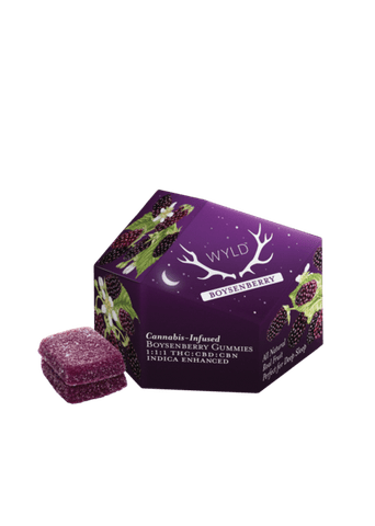 KB - WYLD - CBN GUMMY - 1:1:1 BOYSENBERRY - 300MG