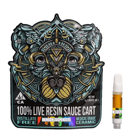 BEAR LABS - LIVE RESIN VAPE - RAINBOW ZUSPENDERS - 1G