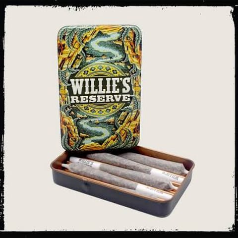 Willie's Reserve | White Chocolate Chip & Cali Octane & Lizard Burger | 5PK | 0.75G Each | Multipack | Preroll