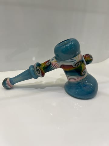Mitchell Glass- Bubbler (Blue)