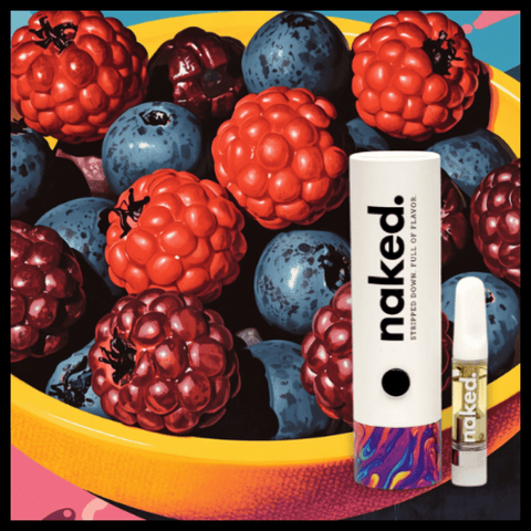 Midnight Sun | Candied Berry Naked | Vape Cartridge | .5g