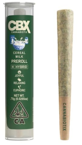 CBX - Cereal Milk - .75g Pre-Roll