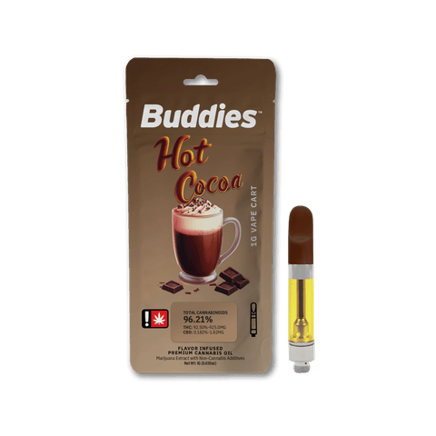 Buddies | Hot Cocoa | Flavored Distillate | 1G | Cartridge