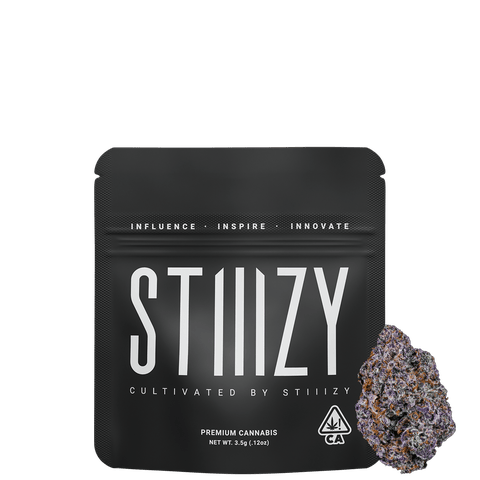 STIIIZY - White Mylar - Black Garlic Gelato - 3.5g