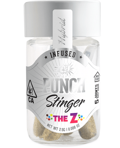 Punch - Stinger - The Z (Hybrid) - (2.5g) 5 pre-rolls - Punch - Stinger - The Z (Hybrid) - (2.5g) 5 pre-rolls.
