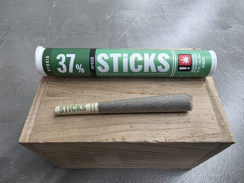 Sticks | PDX Diesel | Infused Preroll | 1g