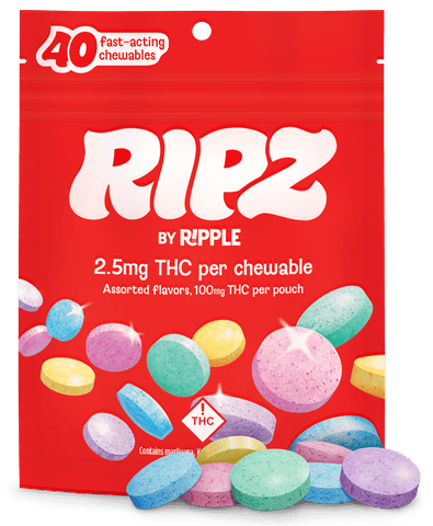 Ripz | 100mg Chewables | Mixed Flavor | H