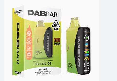 Dabwoods | Legend OG | Liquid Diamonds | All In One | Indica | 1g