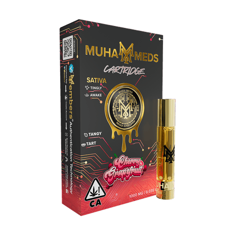 Muha Meds | Cherry Grapefruit (S) | 1g Gen 3 Cartridge