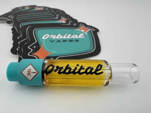 Orbital - Caked Up Cherries - (I/H) Live Resin Diamonds Cartridge (1000mg)