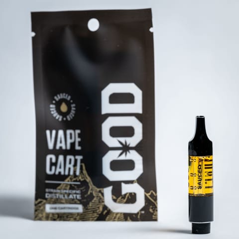 GOOD Cannabis | Blaze Orange SAUCED | Vape Cartridge | 1g