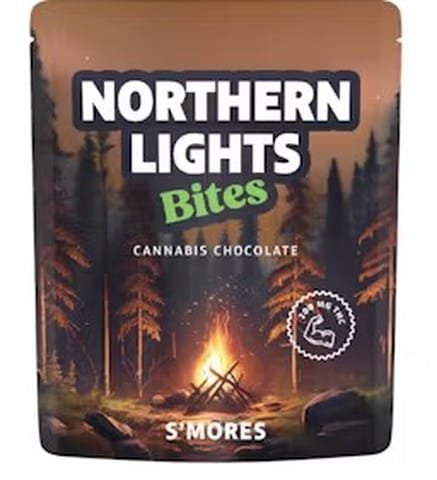 S'mores Chocolate Bites 200mg 4pk.