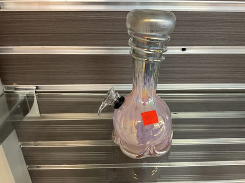 Pink Apple Bottom Bong
