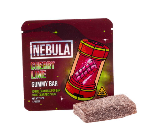Nebula - Cherry Lime Gummy Bar 100mg
