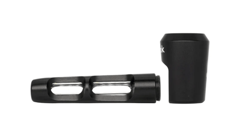 Aluminum Spoon Pipe - Black