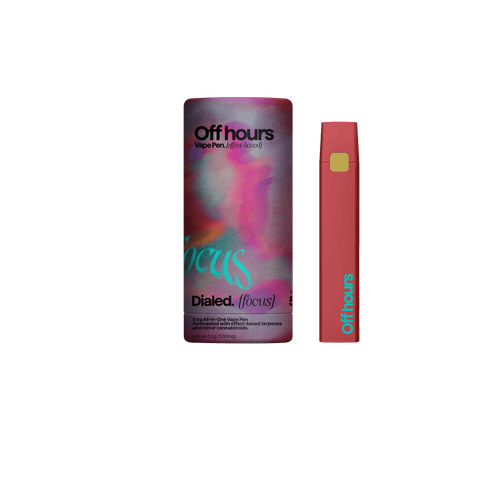 Dialed. (focus) .5g All-in-one Vape