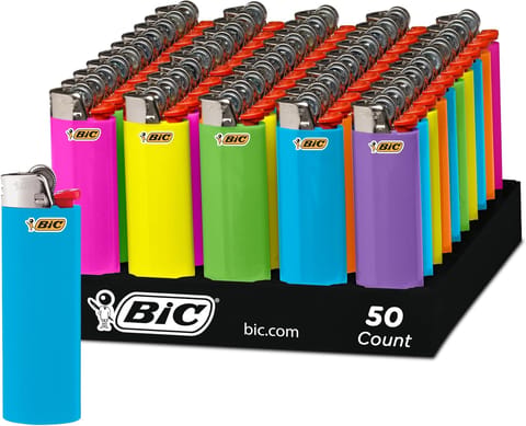 BIC Lighter | Full Size - Color Design |