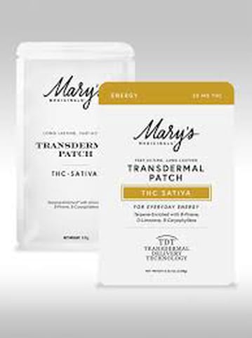 Mary's Medicinal's Transdermal Patches Sativa 1ct 20mgTHC - Mary's Medicinal's Transdermal Patches Sativa 1ct 20mgTHC.